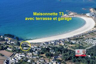 Vente Maison Maisonnette T3, garage, plage à pied Trevou treguignec
