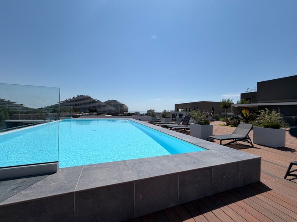 À Vendre  VILLENEUVE LOUBET (06) Appartement 3 Pièces en Rez-de-Jardin dans une Résidence de Standing (Livrée en 2024)