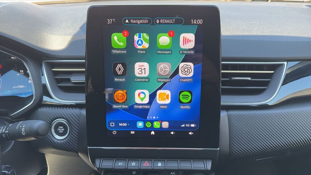 Captur II 1.6 E-Tech 145 Hybrid EDC Engineered - Entretien construc 2023 occasion 06600 Antibes