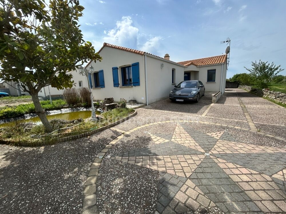 Maison plain-pied 119 m²  3 chambres  Terrain 2001 m²  DPE performant