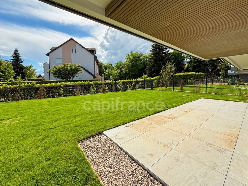 Appartement à vendre 5 pièces DIVONNE LES BAINS (01) - 108m2 - terrasse, jardin clos, cave, 1 garage fermé