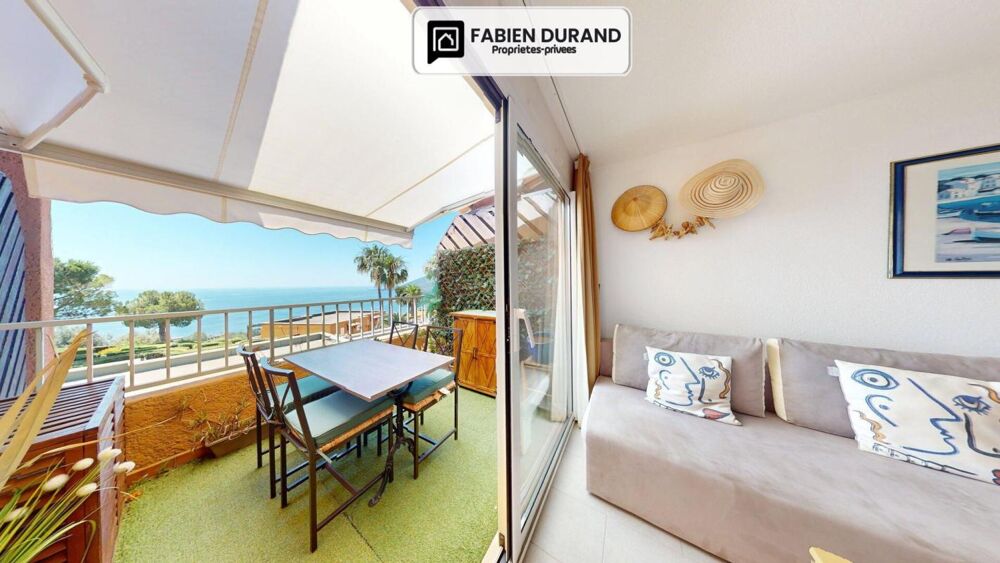 Vente Appartement Appartement 2 pièces, Terrasse, Piscine vue mer panoramique Theoule sur mer