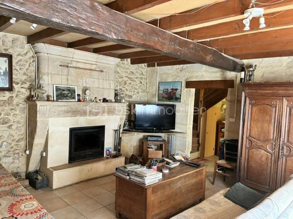 Belle maison du XIXe siècle rénovée 178m2 et 4783m2 de parc 190000€ St Pey de Castets