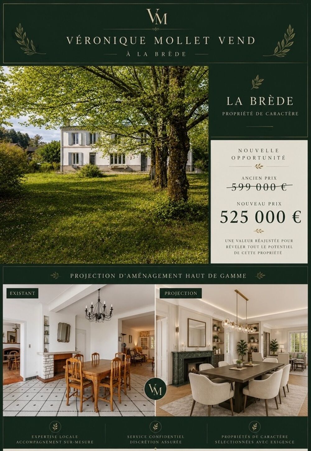 Vente Maison Propriété de charme du XIX? siècle – authenticité et potentiel à La Brède La brede