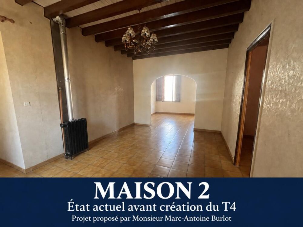 Vente Maison MOULIS-EN-MÉDOC – SPÉCIAL INVESTISSEUR – FORT POTENTIEL DE DIVISION EN 2 LOGEMENTS AVEC JARDIN Moulis en medoc