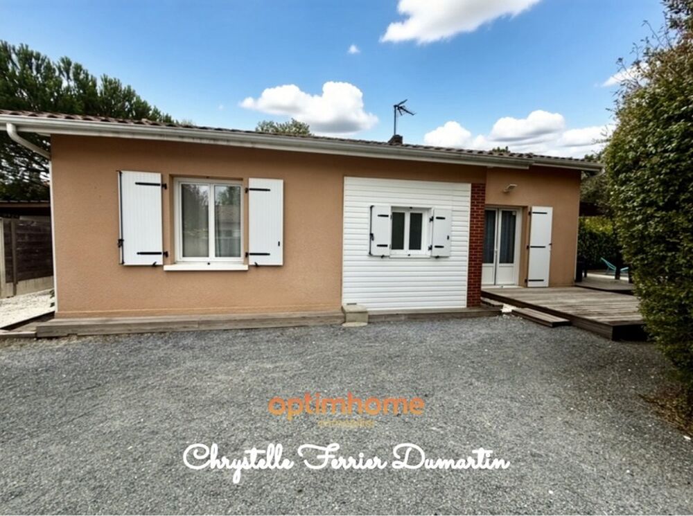Maison individuelle avec jardin-2 chambres