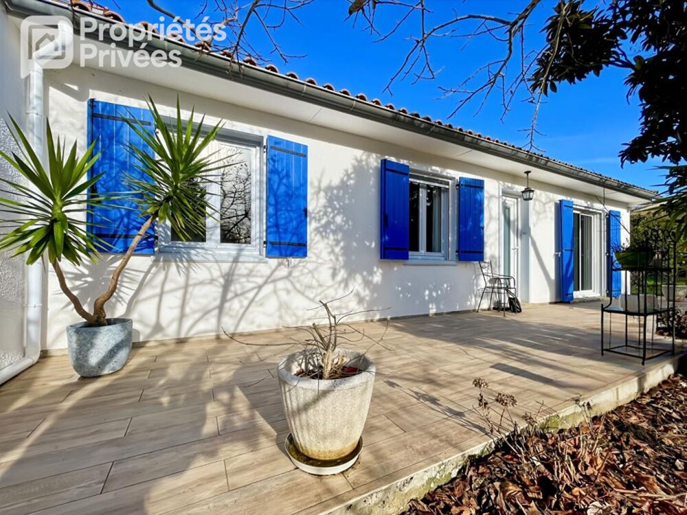 EN EXCLUSIVITÉ - Villa plain-pied 4 faces avec studio indépendant