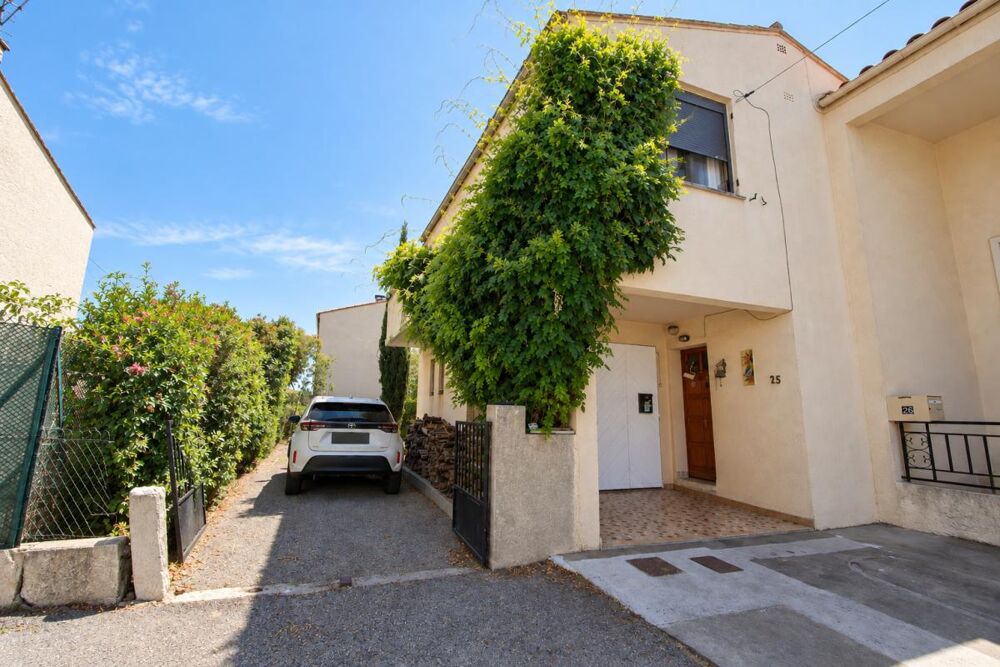 Maison 3 faces avec garage et extérieur ? 82 m² ? Saint-Nazaire-d'Aude