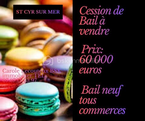 Saint-Cyr � Local Commercial cession de Bail &agrave; Saisir 35000 83270 Saint cyr sur mer