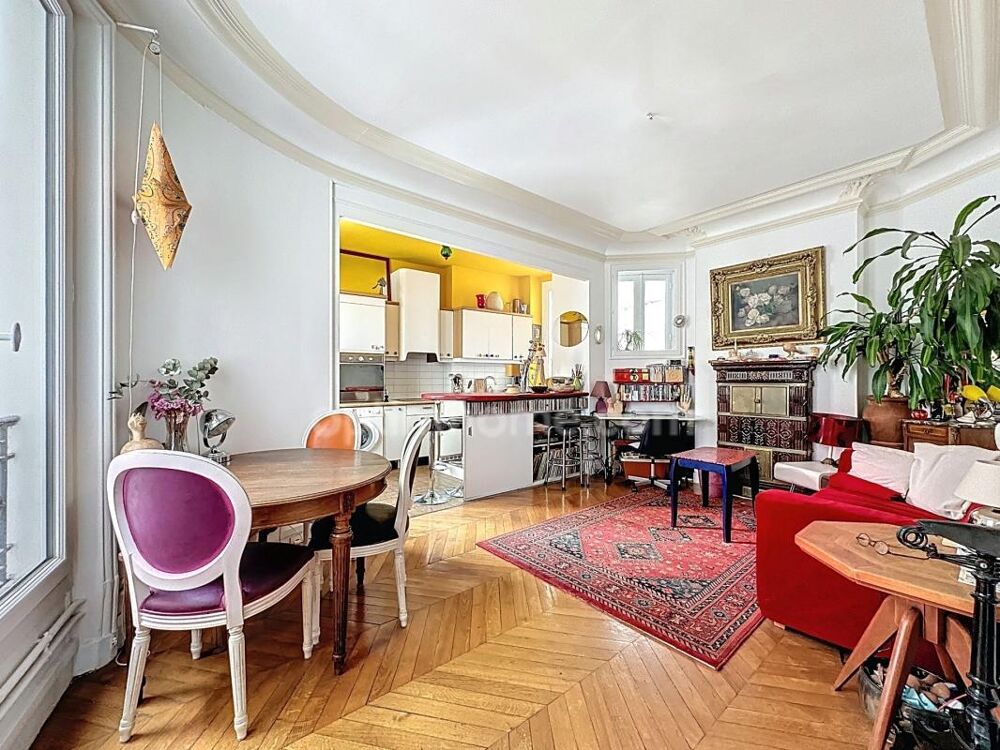 Sentier - Bonne Nouvelle : Appartement 4 pièces calme et lumineux en étage élevé, avec balcons