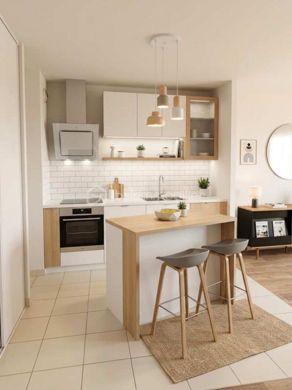 Vente Appartement T2 LUMINEUX DE 49 M² AVEC TERRASSE ET VUE SEINE – SAINT-DENIS (SECTEUR GARE) Saint denis