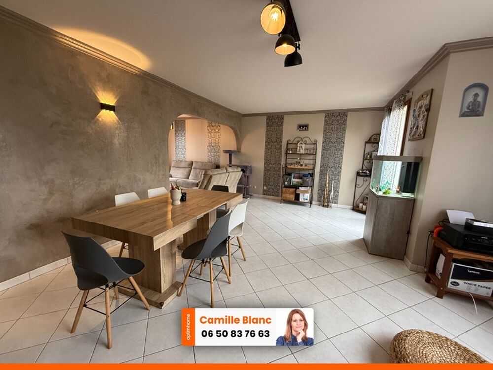 ? MAISON FAMILIALE 138 m²  5 CHAMBRES  GRAND GARAGE - JARDIN 1036 m²