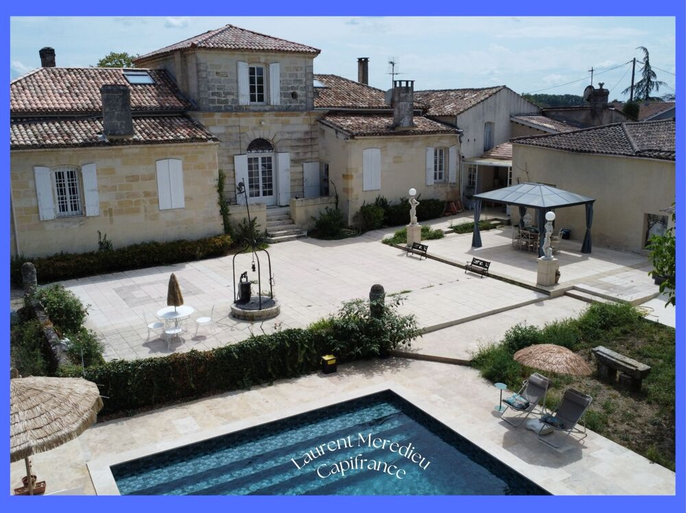 Propriété de caractère avec gîte et chambre dhôtes  à 15 min de Bordeaux