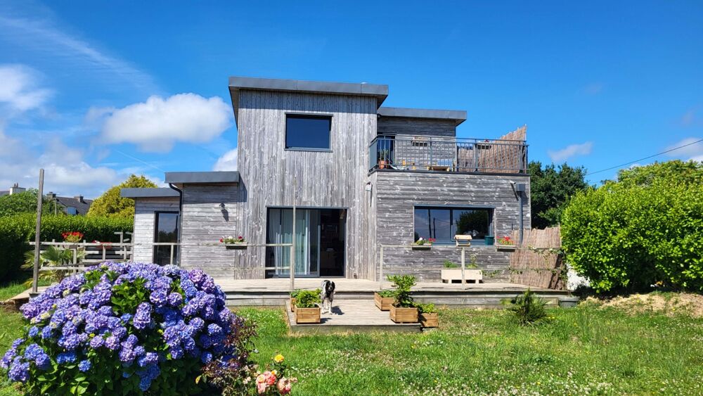 Vente Maison Maison contemporaine VUE MER ossature bois  PLAIN-PIED à vendre 6 pièces TELGRUC SUR MER (29) Telgruc sur mer
