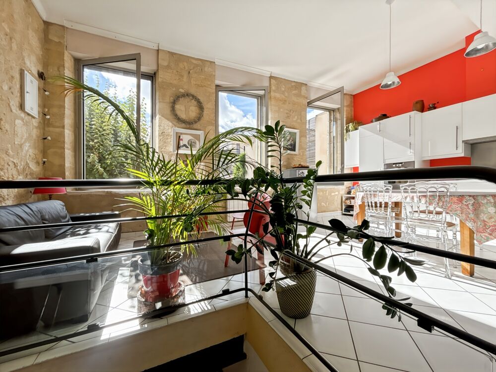 Vente Appartement Dpt Gironde (33), BORDEAUX / CHARTRONS Apt / Loft 134m², lumineux, sans vis à vis Bordeaux