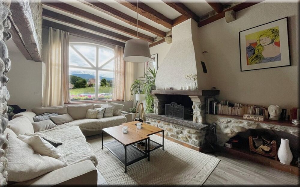 Maison à vendre 9 pièces CHALLEX (01) Deux univers, une même propriété