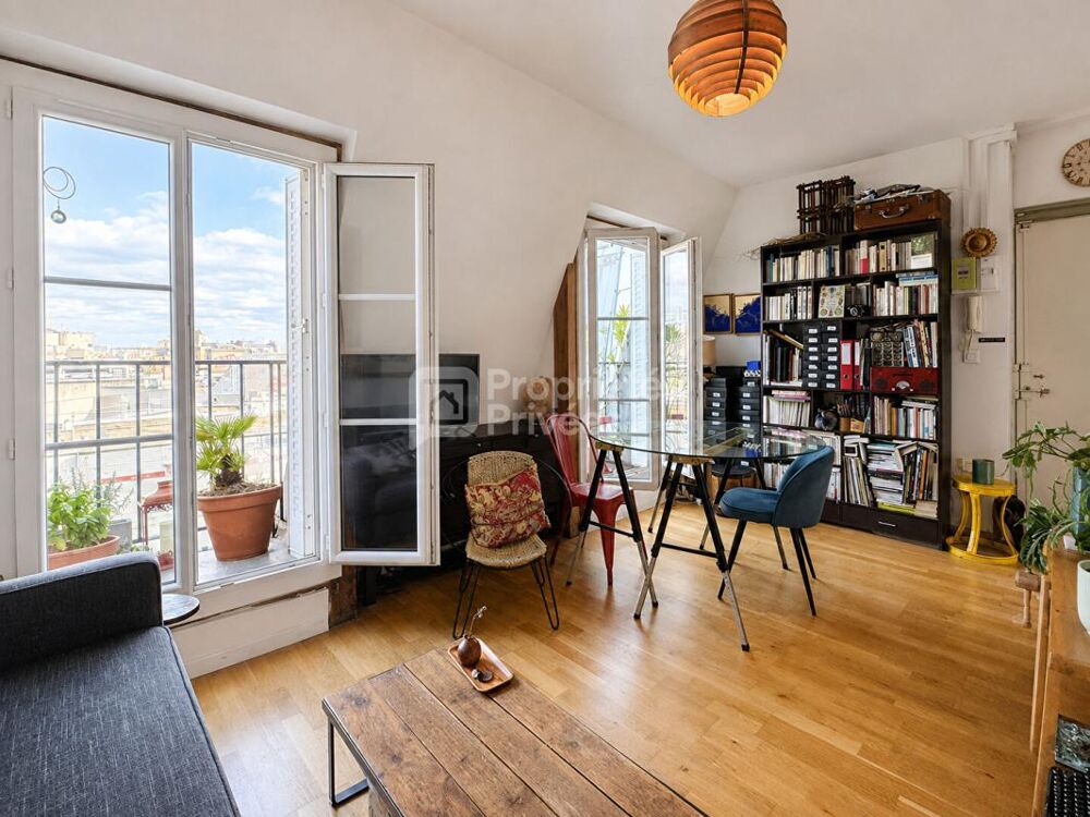 Vente Appartement 75009 PARIS - Quartier Martyrs-Lorette-Cadet- Appartement lumineux, traversant avec 6  balcons et belle vue Paris 9