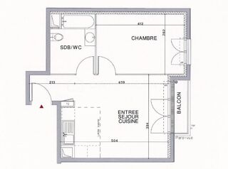  Appartement � vendre 2 pi�ces 40 m�