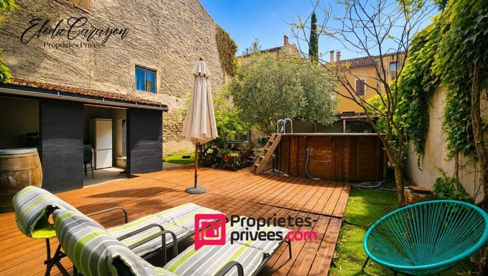 CARCASSONNE QUAI BELLEVUE - AU PIED DE LA CITÉ MÉDIÉVALE -193M² avec jardin au pied de la cité médiévale