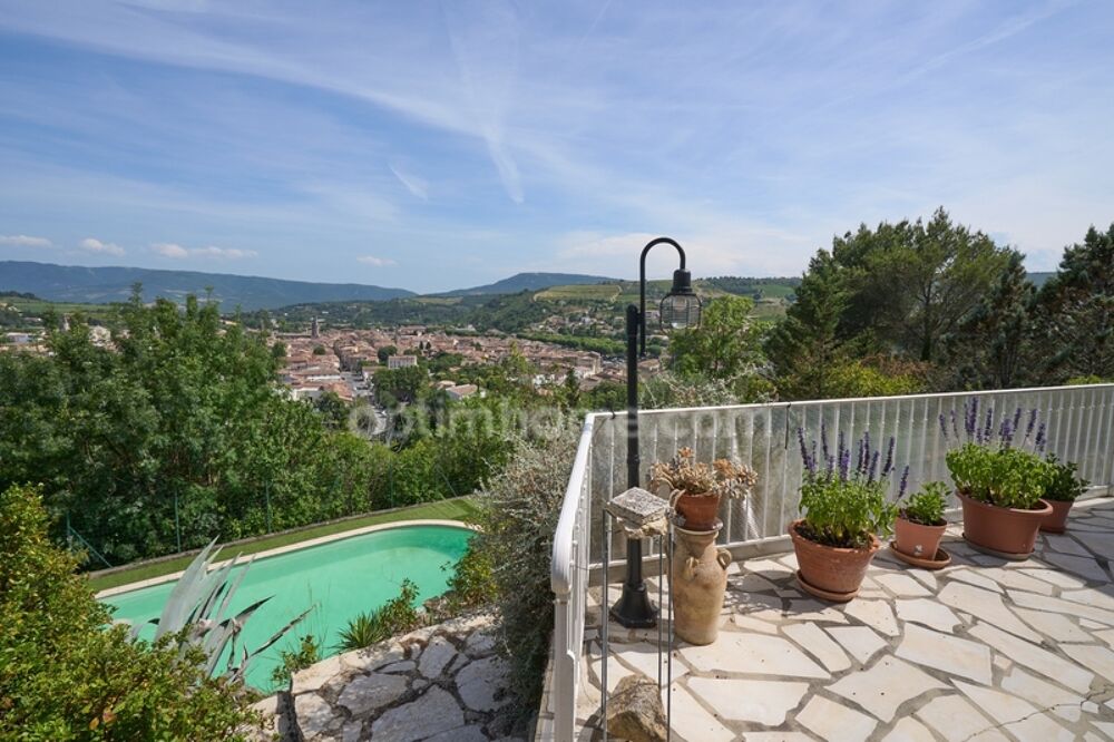Vente Maison LIMOUX (11300) – MAISON D'ARCHITECTE – 5 PIÈCES – VUE PANORAMIQUE – PISCINE – GARAGE – GRAND TERRAIN CLÔTURÉ Limoux