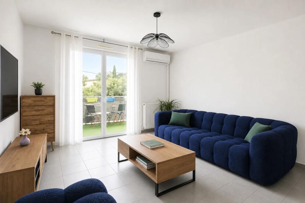 Charmant T3 lumineux avec balcon à Marseille