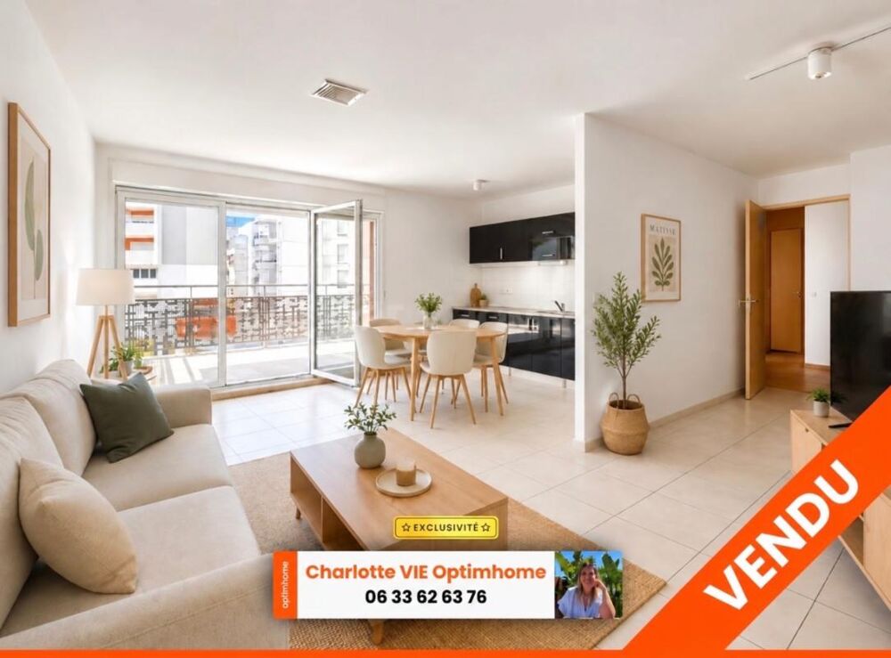Vente Appartement Appartement T3 lumineux avec grand  balcon et parking sécurisé – Montpellier Montpellier