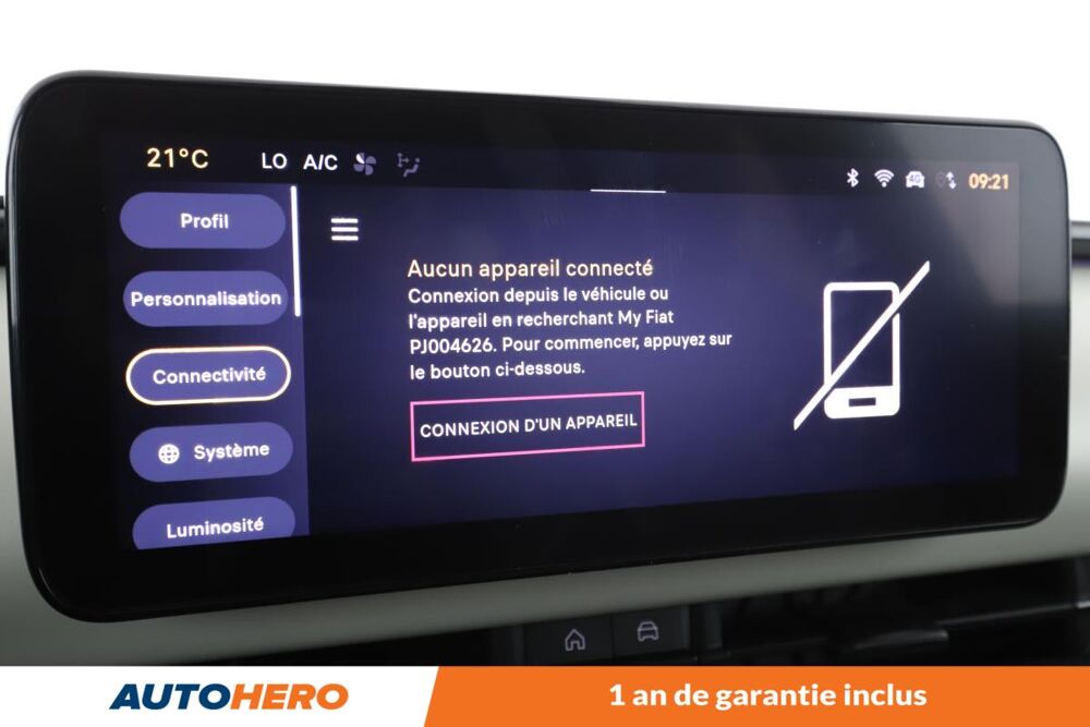Fiat 600 Electrique 54 kWh La Prima 156 ch 2024 occasion 92130 Issy-les-Moulineaux