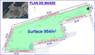  Terrain à vendre 954 m²