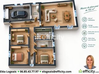  Maison à vendre 4 pièces 102 m²