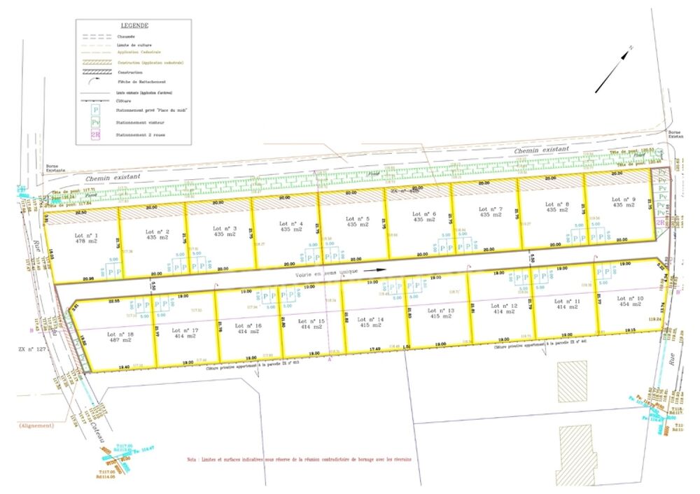 Vente Terrain Terrain viabilisé en lotissement Chateaudun