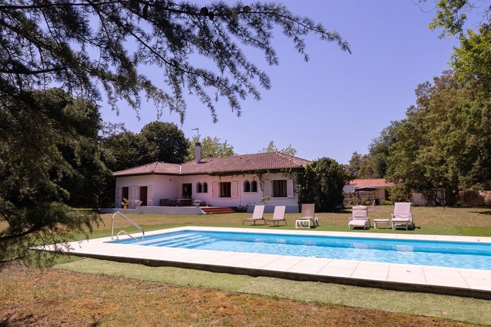 Labenne (40) - À VENDRE  Maison familiale avec parc de près d'un hectare, piscine et logement indépendant