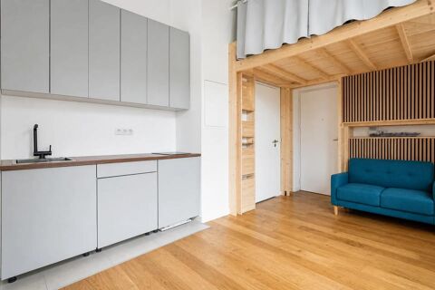   Appartement studio de 19 m² situé à Paris 20 Appartement - 1 pièce(s) - 19 m²