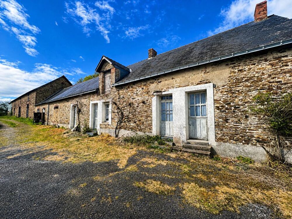 Propriété à rénover avec terres agricoles