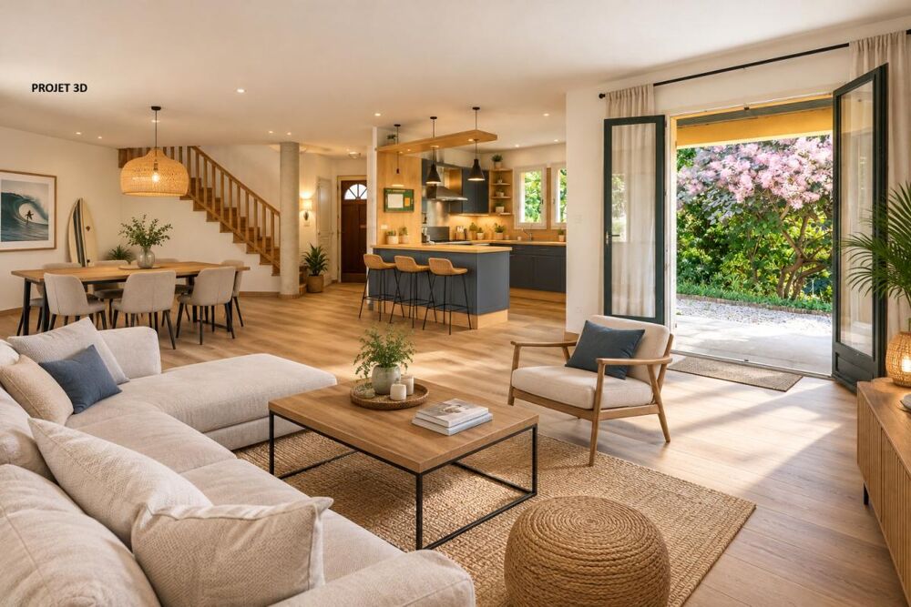 Vente Maison Sur terrain de 841m², maison d'environ 125m² habitables + 65m² de garage Marcy