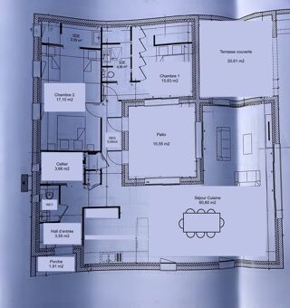  Maison � vendre 3 pi�ces 121 m�