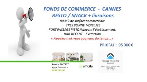 Locaux/Biens immobiliers 95000 06400 Cannes