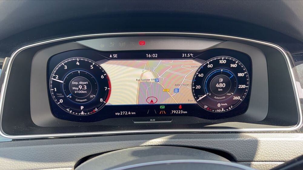 Golf 1.5 TSI 130 DSG7 Carat Exclusive - Automatique 2019 occasion 37230 Fondettes