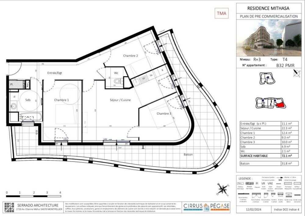 Vente Appartement Appartement - Castelnau-le-Lez - 72m² Castelnau le lez