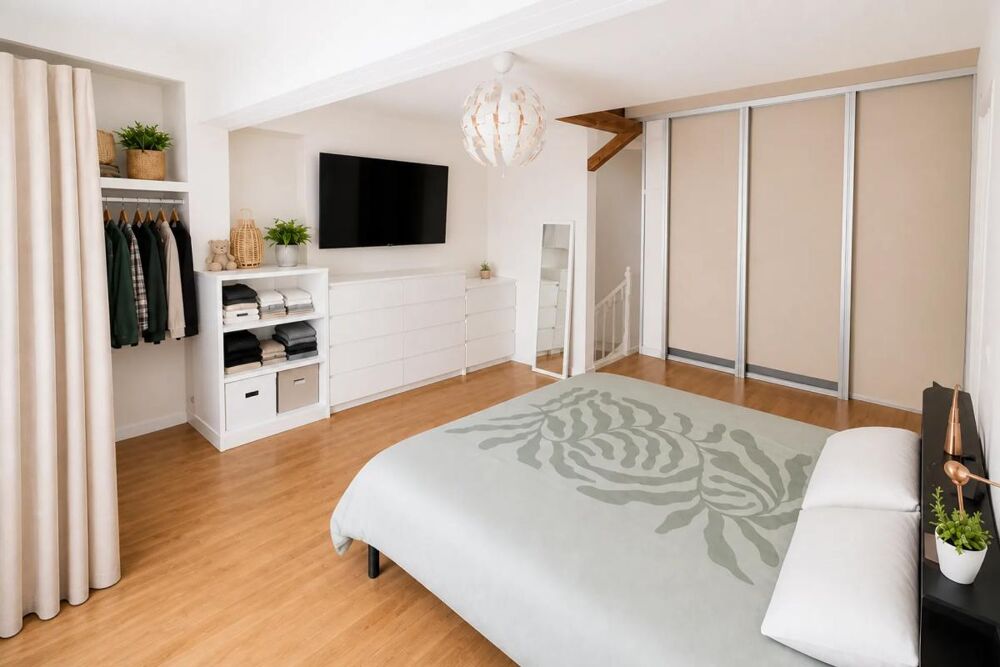 Maison de ville 85 m2 avec annexe de 40m2 SANS JARDIN