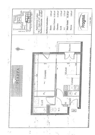  Appartement � louer 2 pi�ces 33 m�