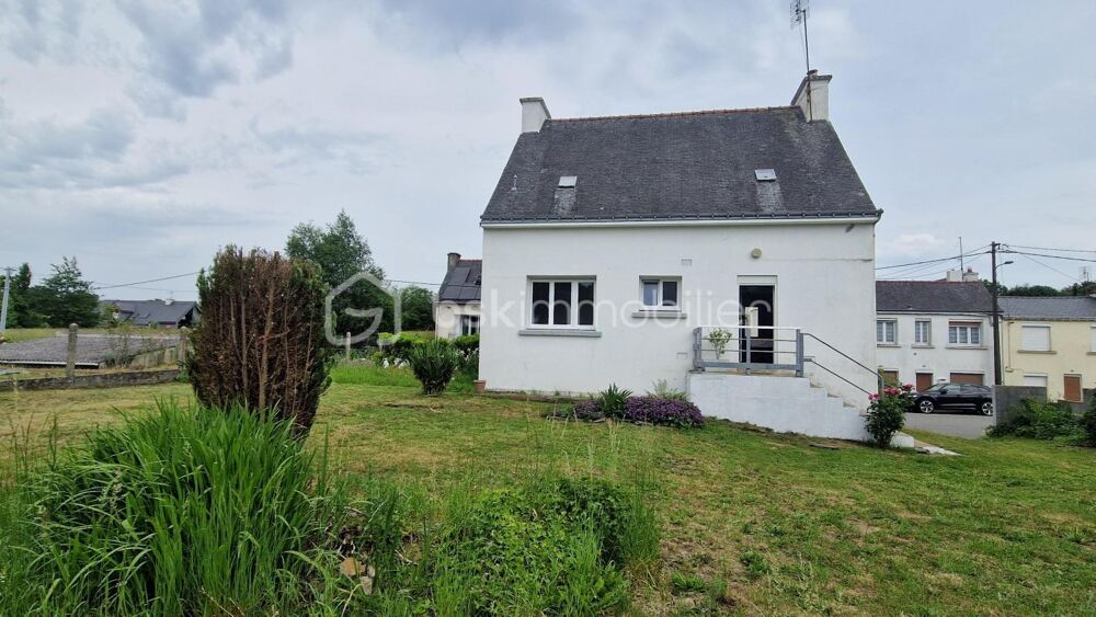 Maison 4 chambres avec jardin  centre-ville de Gourin (56110)