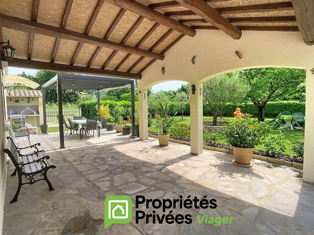 VIAGER OCCUPÉ MAISON 110 m² SUR 1 400 m² DE TERRAIN - MOLIÈRES-CAVAILLAC (GARD)