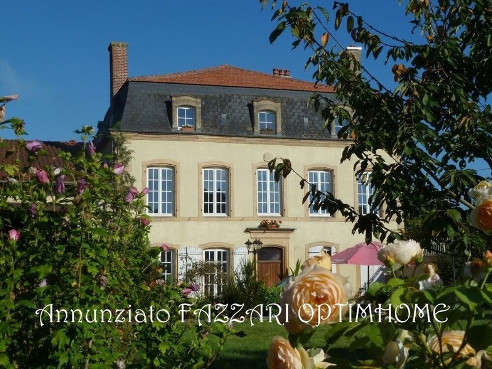 Vente Propriété/Château EXCLUSIVITÉ – Propriété de caractère / Petit château du XVIII? siècle à Mouzay (55) – 503 m² habitables – Proche Belgique, Luxem Mouzay
