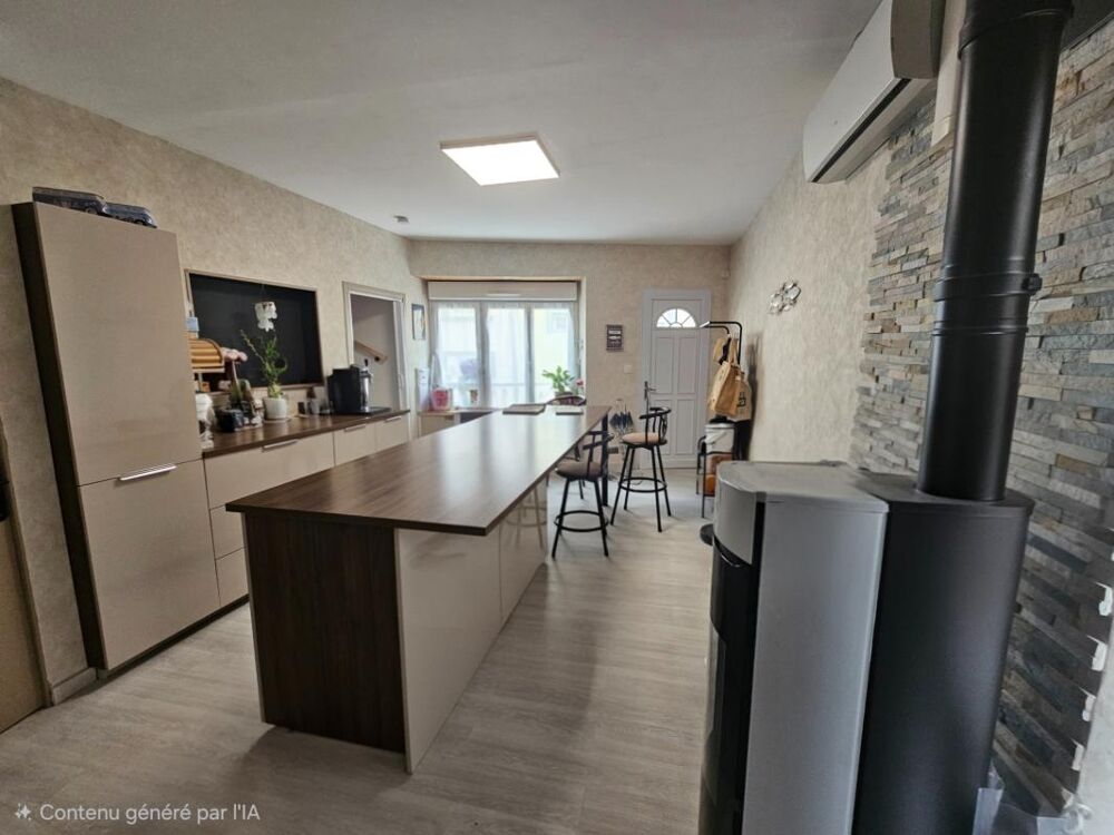 Maison à vendre 90 m2 - 5 pièces- 3 chambres- ROMAGNAT (63540)