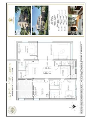  Appartement � vendre 5 pi�ces 154 m�
