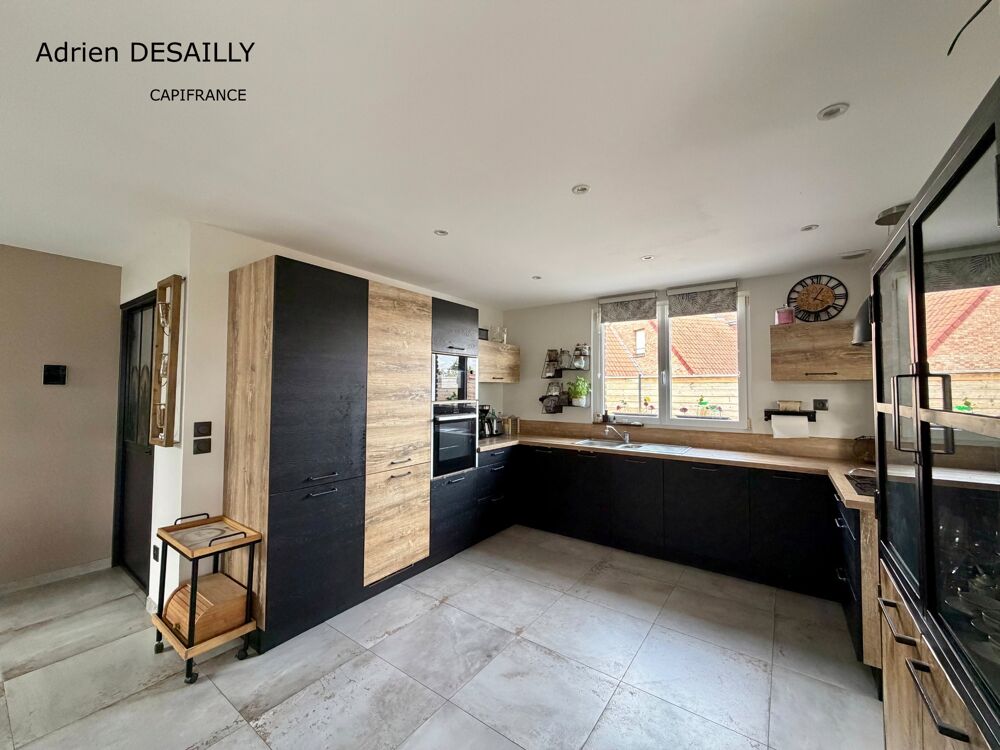 Maison rénovée à vendre 6 pièces 168m2 SAILLY SUR LA LYS (62)