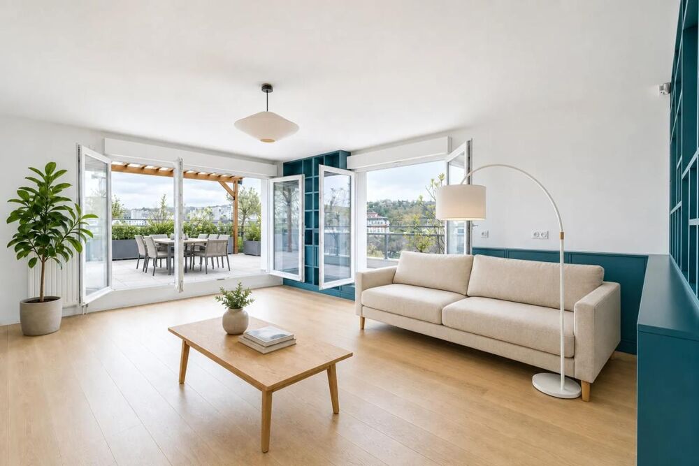 Superbe T5 avec terrasse et vue sur la Marne