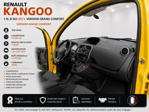 Kangoo Express 1&deg; Main / 1.5L B DCI 95cv de 2021 version GRAND CONFORT CLIM 2021 occasion 60430 Abbecourt