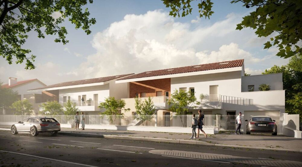 Toulouse magnifique T4 DUPLEX de 81,21m2, terrasse, balcon et 2 places de parking