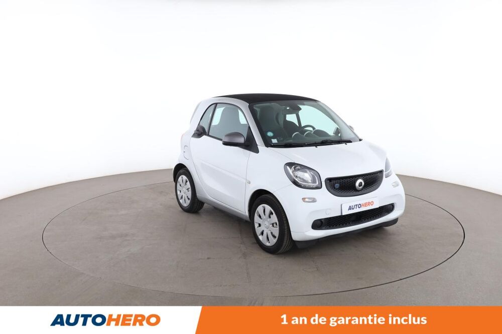 ForTwo Electrique 60 kW Pure 82 ch 2018 occasion 92130 Issy-les-Moulineaux